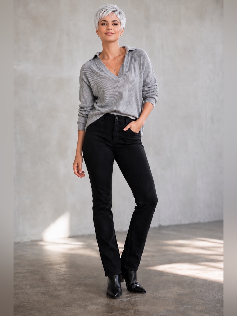 Old Navy Power Slim Straight Jeans Black Mid Rise Stretch Denim Size 10 NWT